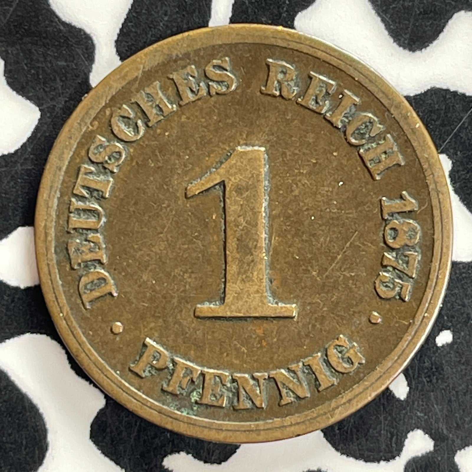 1875-C Germany 1 Pfennig Lot#C3903