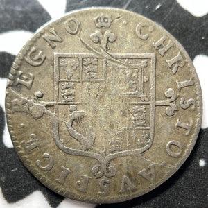 (1660-1662) Great Britain Charles II 2 Pence Twopence Lot#JM7101 Silver! S-3318