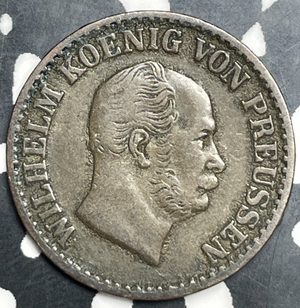 1869-C Germany Prussia 1 Groschen Lot#T9761
