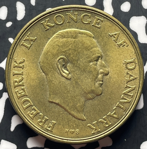 1947 Denmark 2 Kroner Lot#T8966 Nice!