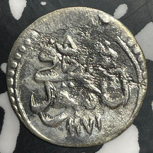 AH 1115 (1704) Turkey 1 Para Lot#E8601 Silver! KM#139.1