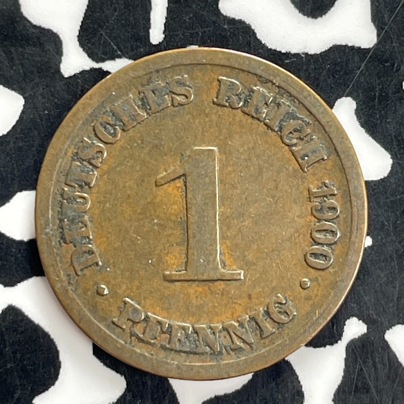 1900-D Germany 1 Pfennig Lot#C3998