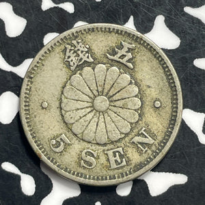 (1889) Japan 5 Sen Lot#C0564
