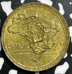 1946 Brazil 1 Cruzeiro Lot#T9813 High Grade! Beautiful!