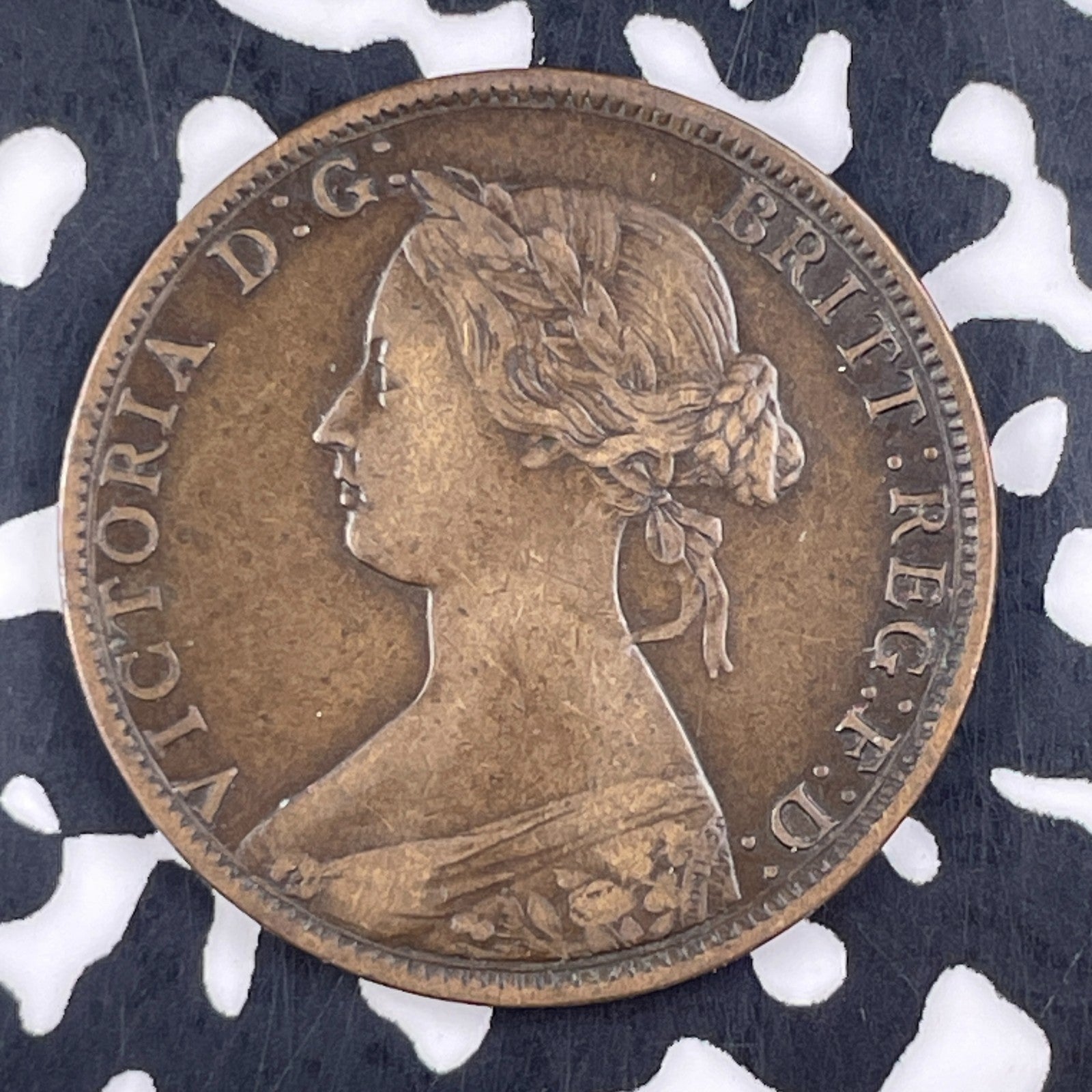 1861 Nova Scotia Large Cent Lot#F4980