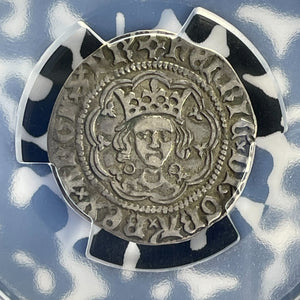 (1422-30) G.B. Henry VI 1/2 Groat 2 Pence PCGS XF40 Lot#G952 Silver! S-1840