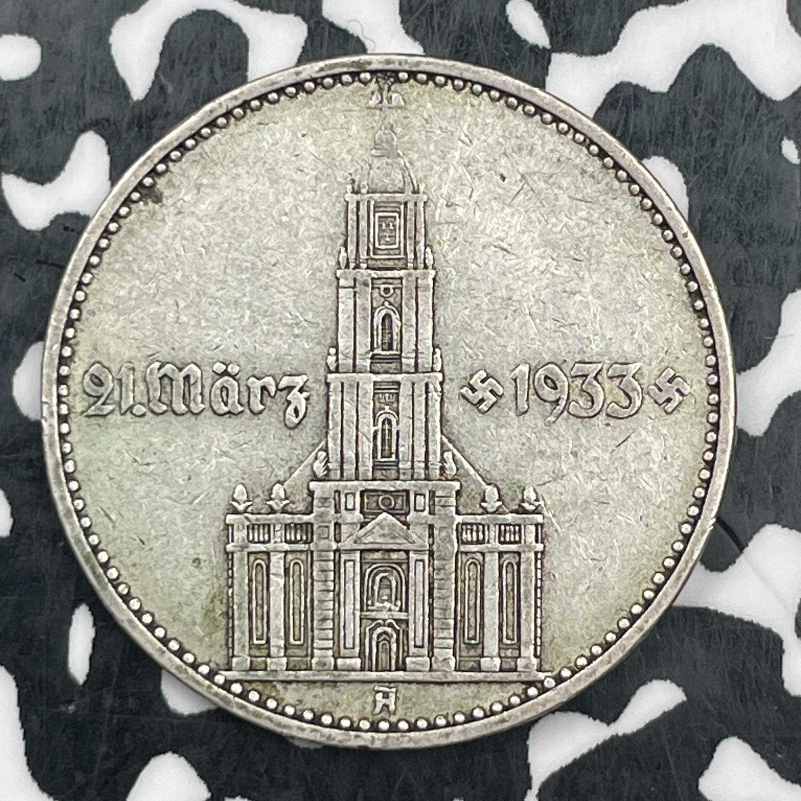 1934-A Germany 2 Mark Lot#F9459 Silver!