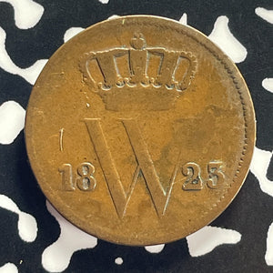 1823-B Netherlands 1 Cent Lot#T8662
