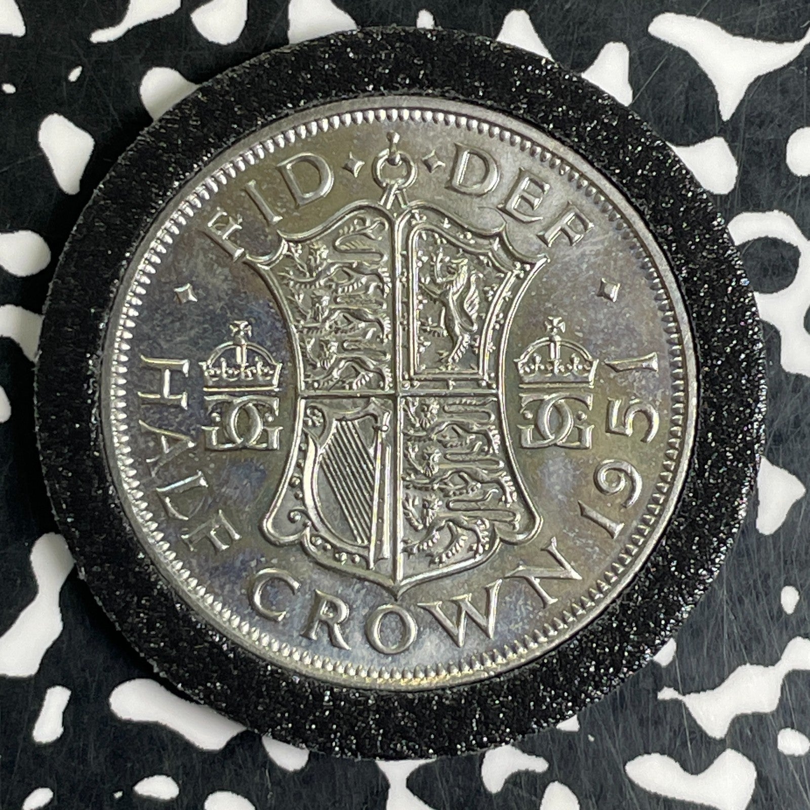 1951 Great Britain 1/2 Crown Half Crown Lot#C2232 Proof!