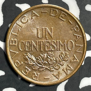 1937 Panama 1 Centesimo Lot#E6686 Nice!