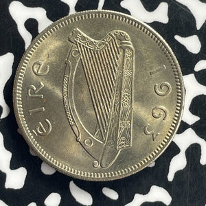 1963 Ireland 1 Florin Lot#T8882 High Grade! Beautiful!
