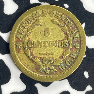 1920 Costa Rica 5 Centimos Lot#T8810