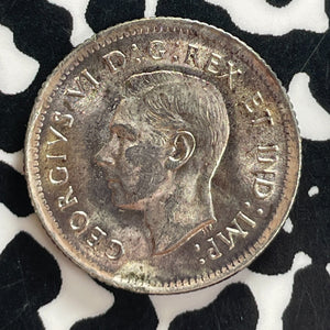 1938 Canada 10 Cents Lot#T7711 Silver! High Grade! Beautiful! Key Date!