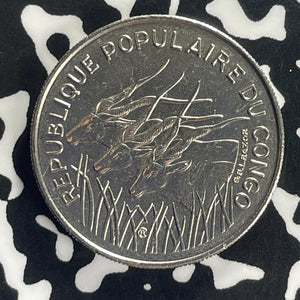 1971 Congo 100 Francs Lot#T8628 Nice!
