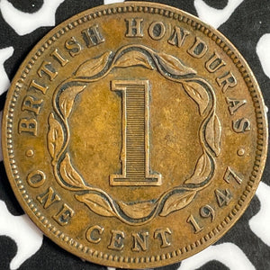 1947 British Honduras 1 Cent Lot#D8081