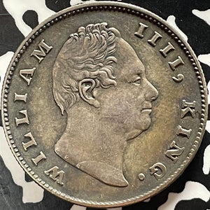 1835-(C) India 1 Rupee Lot#JM9317 Silver! Nice! KM#450.2