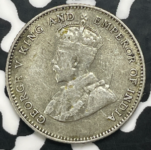 1927 Straits Settlements 10 Cents Lot#C0348 Silver!