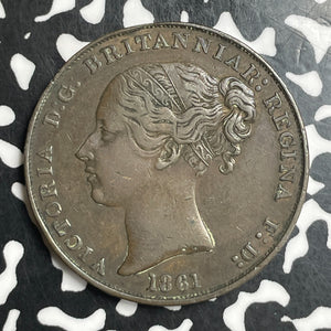 1861 Jersey 1/13 Shilling Lot#T6686 Nice!