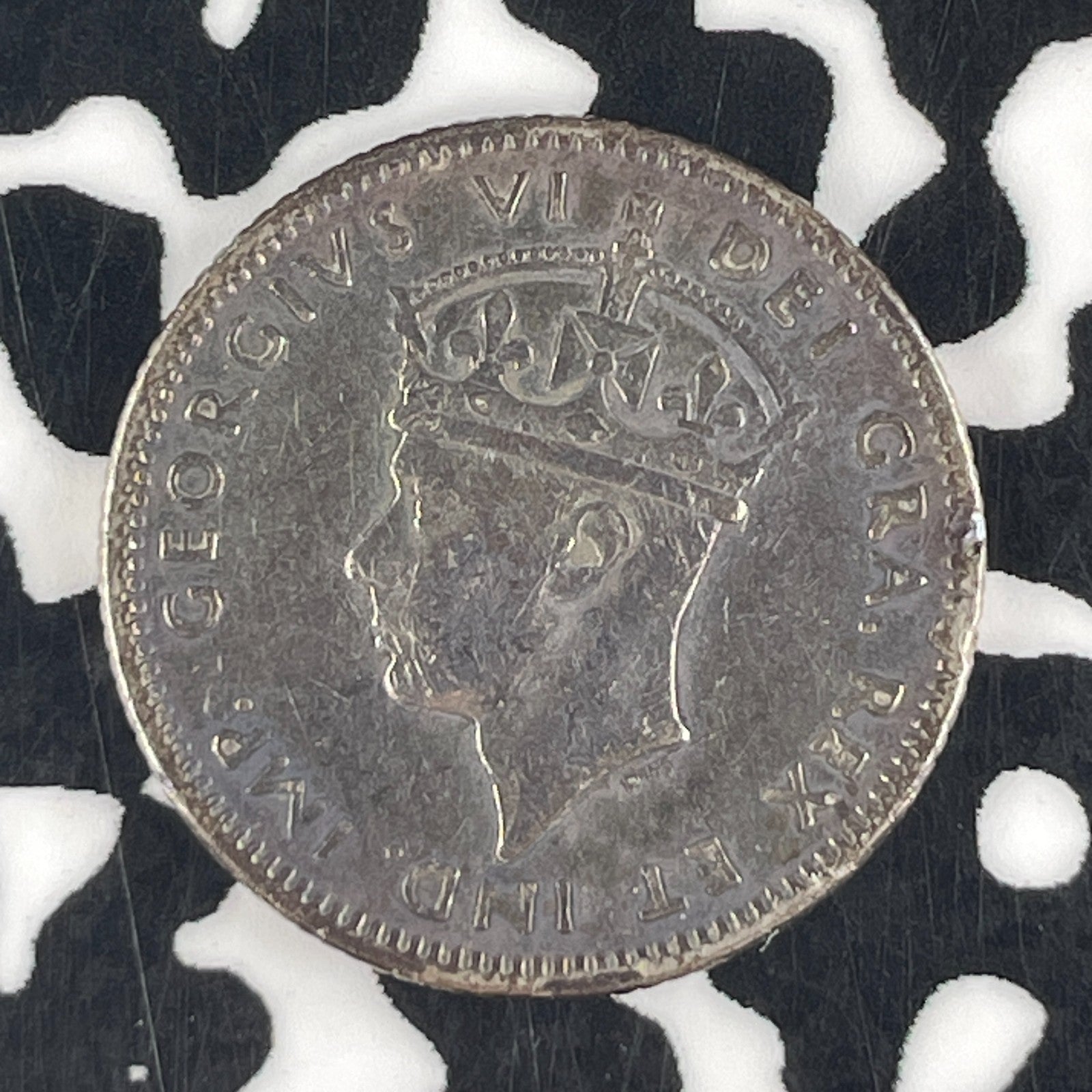 1943-C Newfoundland 10 Cents Lot#F3933 Silver!