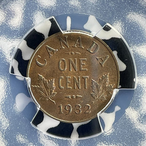 1932 Canada Small Cent PCGS MS63BN Lot#G875 Choice UNC!