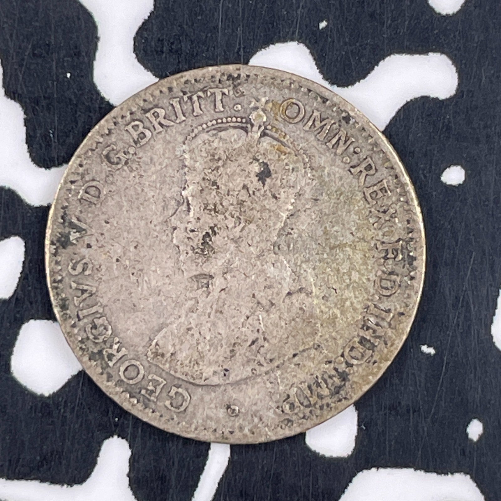 1911 Australia 3 Pence Threepence Lot#F4278 Silver!
