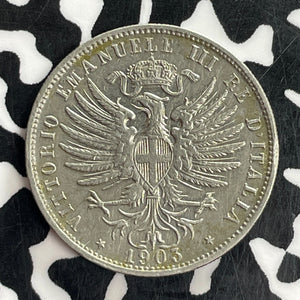 1903-R Italy 25 Centesimi Lot#C1018
