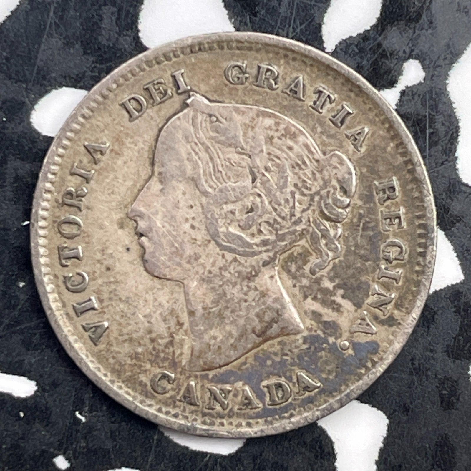 1892 Canada 5 Cents Lot#F3430 Silver! Nice! Better Date