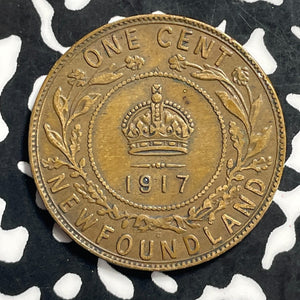 1917-C Newfoundland Large Cent Lot#C0428