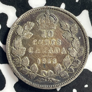1913 Canada 10 Cents Lot#C0813 Silver!