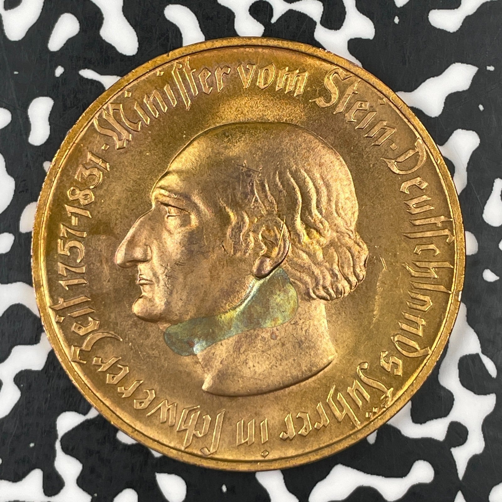 1923 Germany Westphalia 5 Million Mark Notgeld Lot#JM1449 High Grade! Beautiful