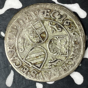 1636 Austria 3 Kreuzer Lot#E7239 Silver!