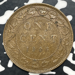 1906 Canada Large Cent Lot#C0276 Nice!