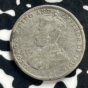 1920 Ceylon 10 Cents Lot#C0800 Silver!