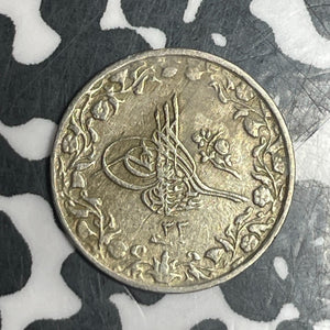 AH 1293 (1907-H) Egypt 1/10 Qirsh Lot#T6349