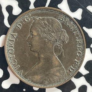 1864 Nova Scotia Large Cent Lot#T7964 Nice!