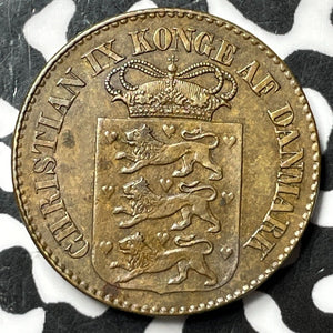 1868 Danish West Indies 1 Cent Lot#JM6832 Nice!