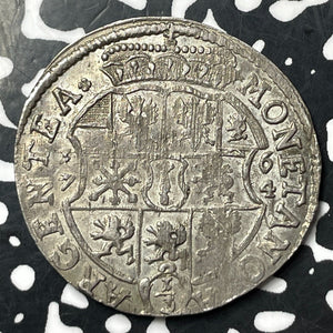 1674-GF Germany Brandenburg-Prussia 1/3 Thaler Lot#JM8371 Silver! Nice! KM#378