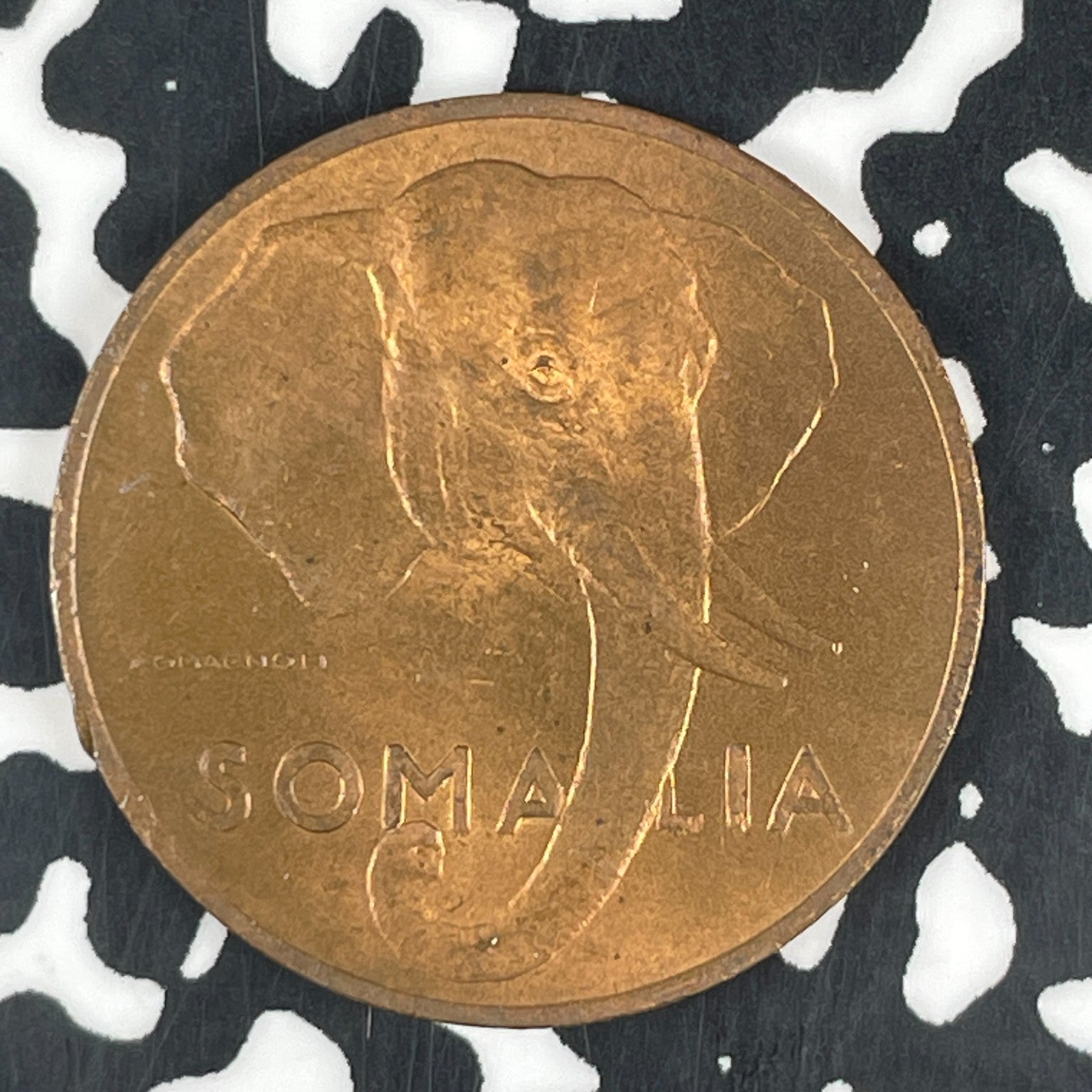 1950 Somalia 5 Centesimi Lot#F1048 High Grade! Beautiful!