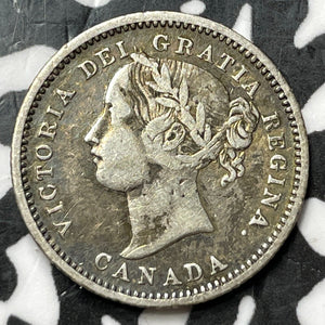 1871 Canada 10 Cents Lot#JM7221 Silver!