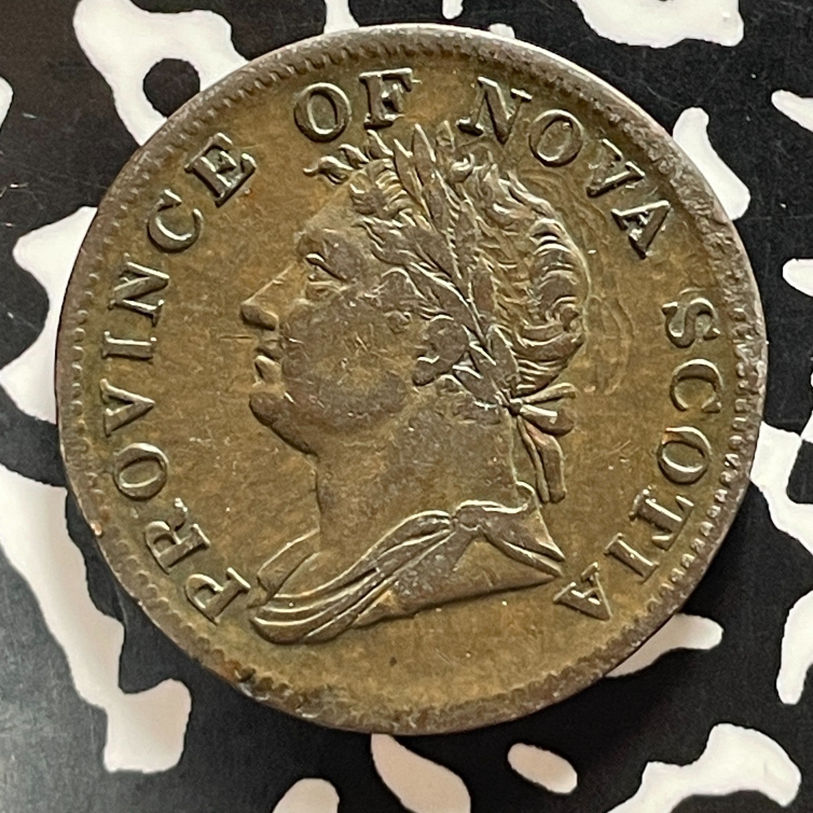 1832 Nova Scotia 1/2 Penny Half Penny Token Lot#T5408