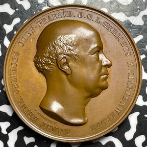 1833 Germany Prussia Ernst Heinrich Oelrichs Medal Lot#JM6889 Marienburg-2665