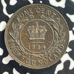 1894 Newfoundland Large Cent Lot#T7962 Nice!