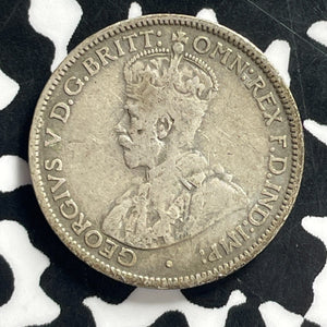 1936 Australia 6 Pence Sixpence Lot#C0791 Silver!