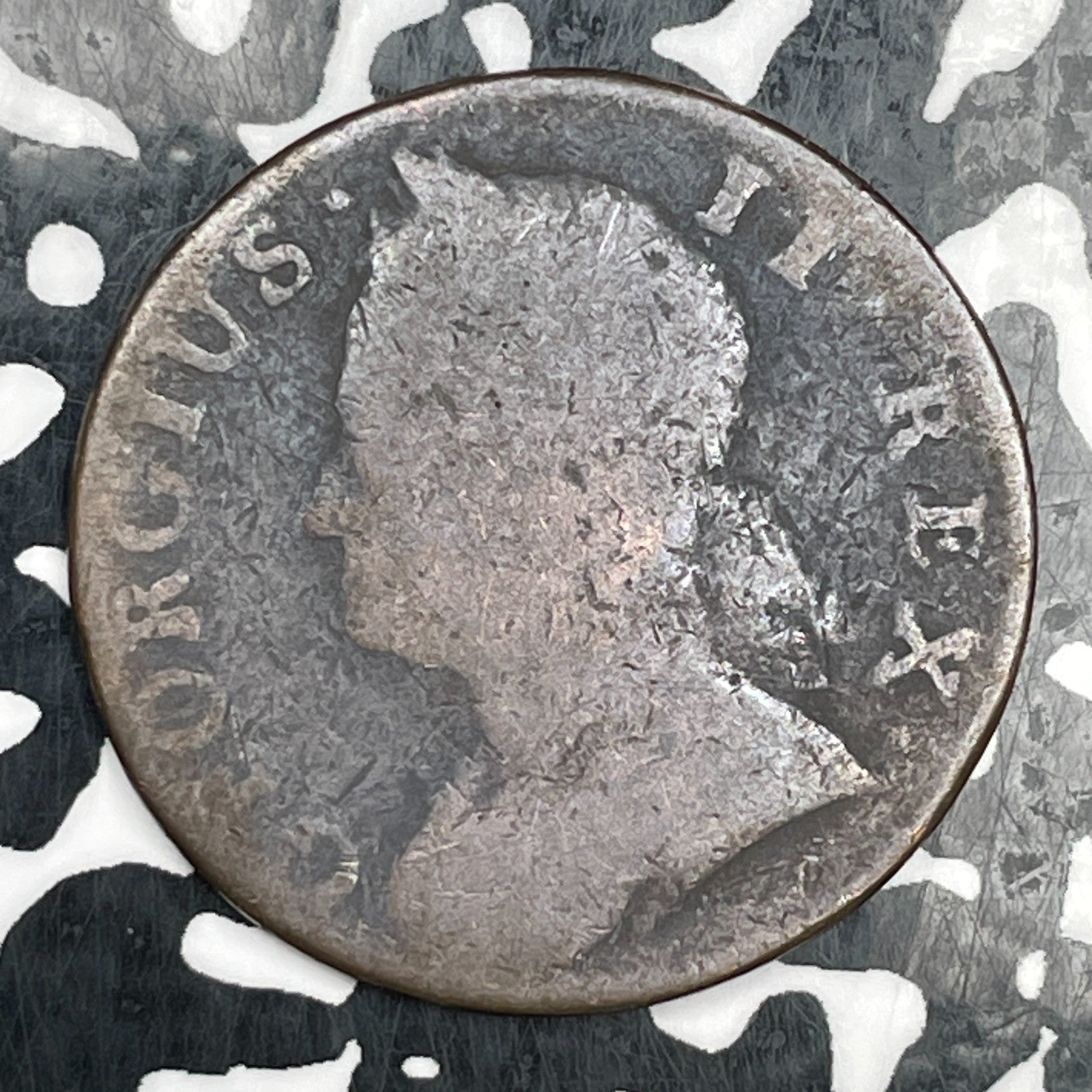 1741 Great Britain 1/2 Penny Half Penny Lot#N2672