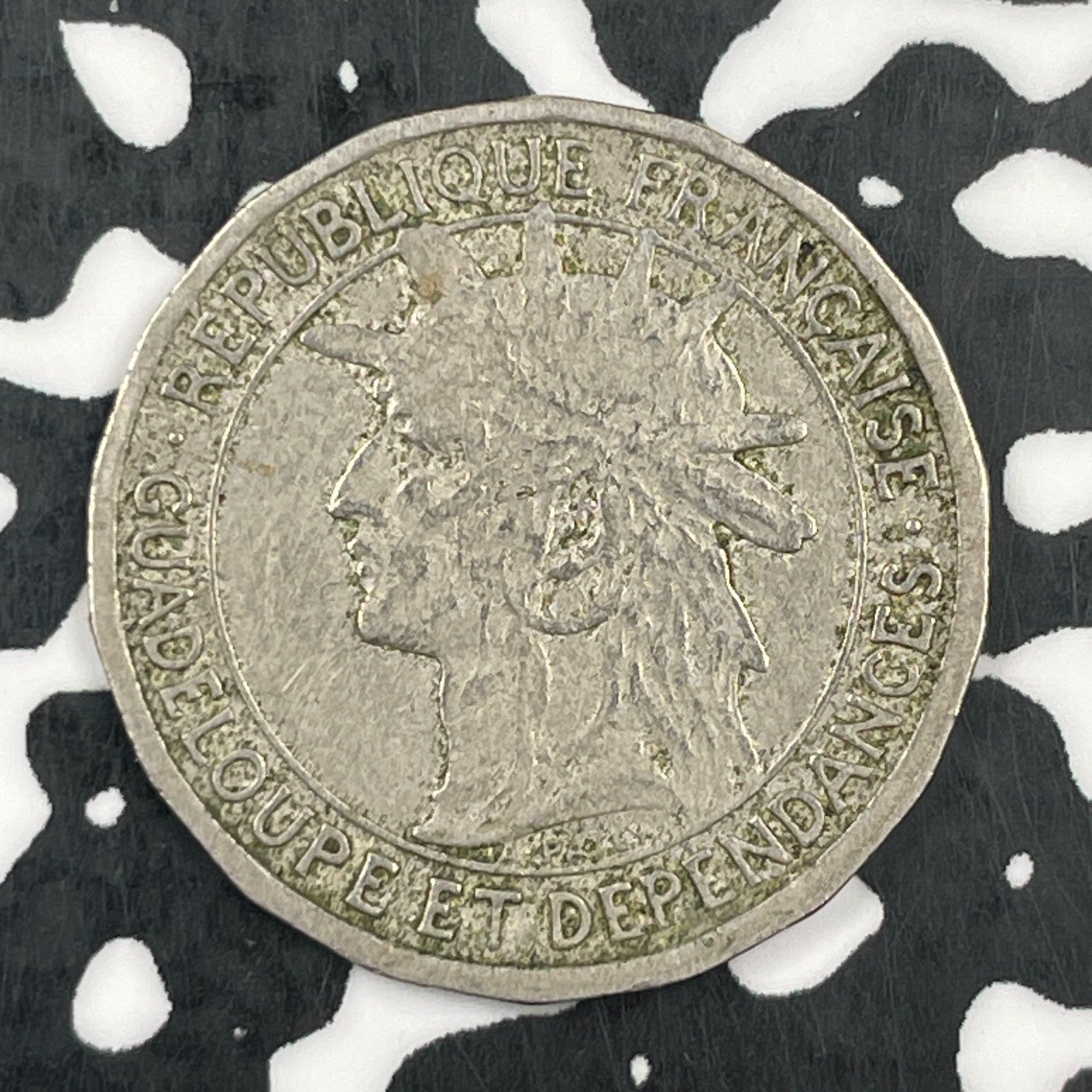 1903 Guadeloupe 50 Centimes Lot#F6894