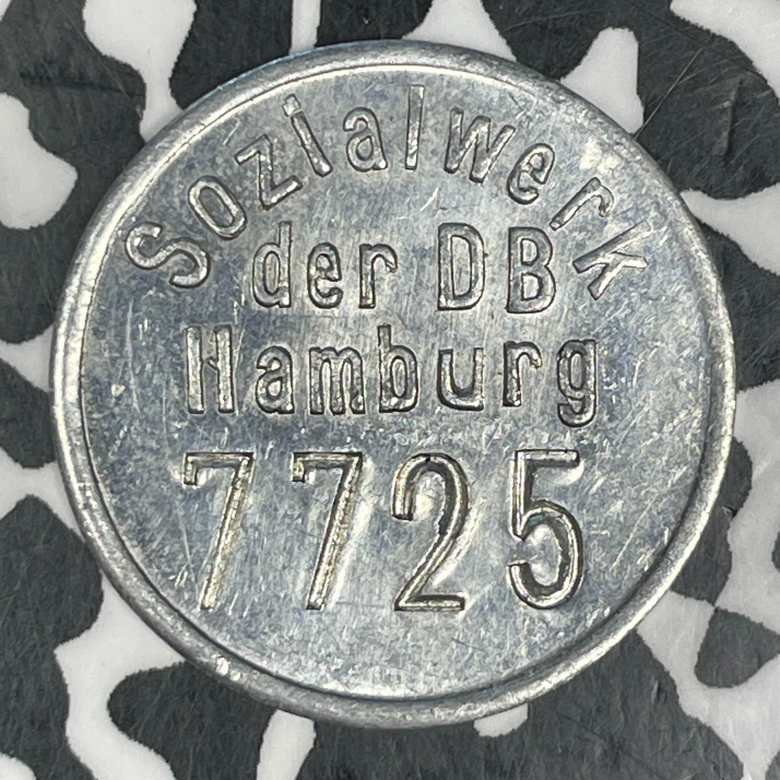 Undated Germany Hamburg Cash Deposit Token Lot#C6597