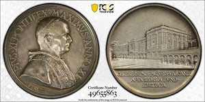 (1932) Vatican City New Art Gallery Medal PCGS SP63 Lot#GV8570 Silver!