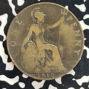 1912-H Great Britain 1 Penny Lot#T7551