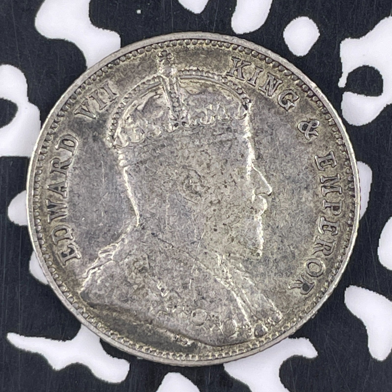 1902 Straits Settlements 20 Cents Lot#F3519 Silver!