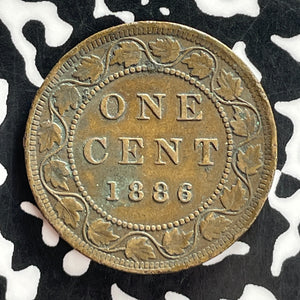 1886 Canada Large Cent Lot#T7250 Nice!